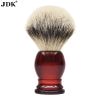 GD Series Acrylic Amber Color Handle Silver Tip Badger Hair Shaving Brush