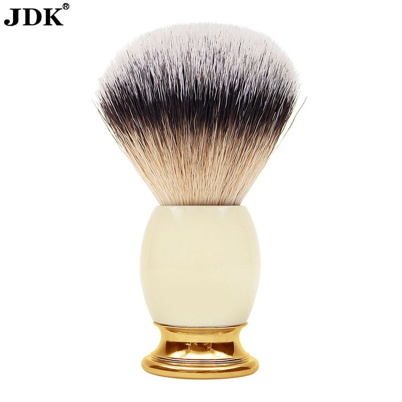 GD Series Acrylic & Stainless Steel Handle Synthetic Bristle Shaving Brush