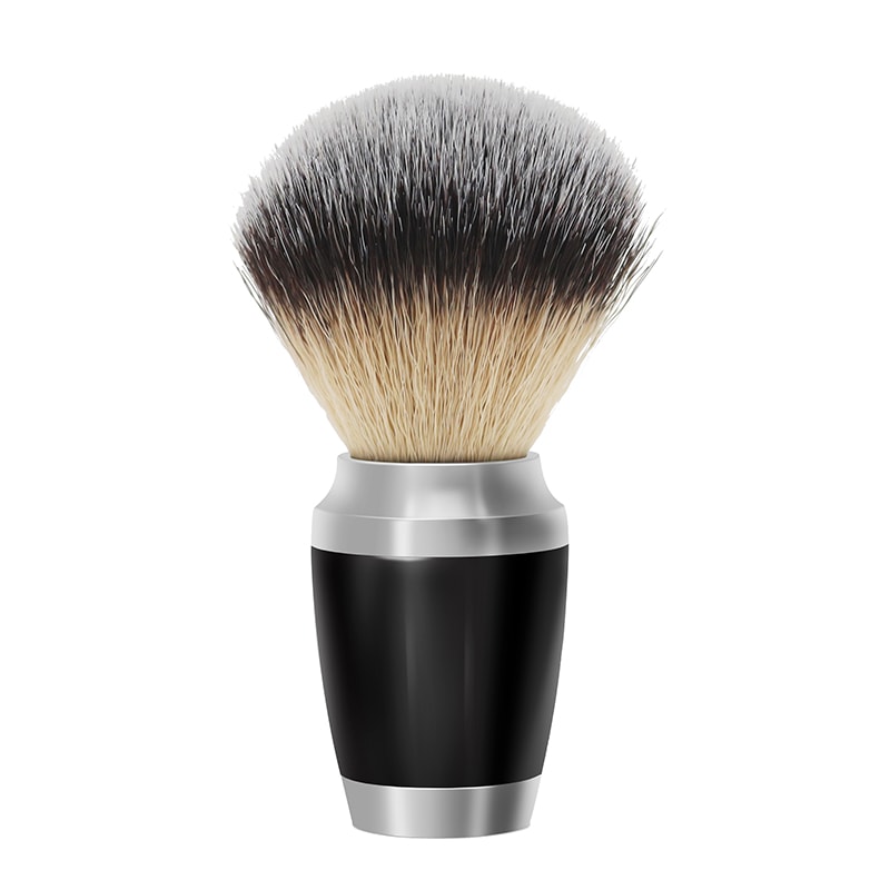 JT Series Acrylic & Stainless Steel Handle Synthetic Bristle Shaving Brush
