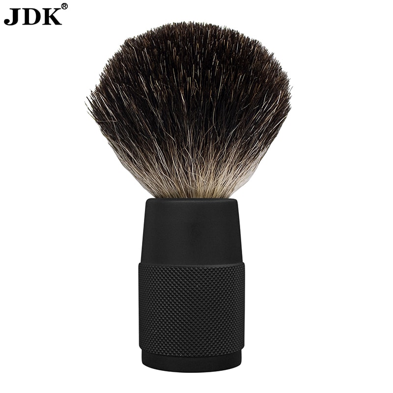 WW Series Small Size Alu-Alloy Handle Black Badger Hair Shaving Brush