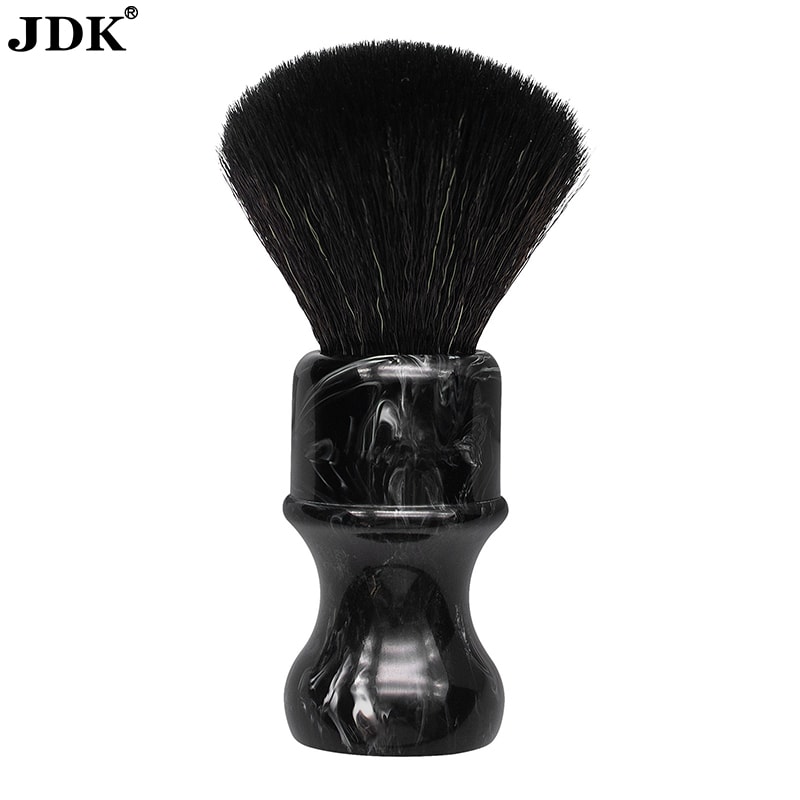 YZ Series Resin Marble Color Handle Synthetic Firber Shaving Brush 