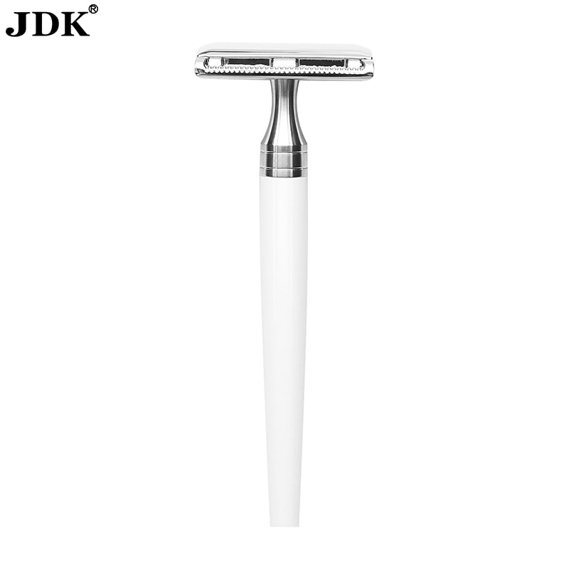 Stainless Steel & Acrylic Handle DE Safety Razor Three Colors Available RMR-SSA