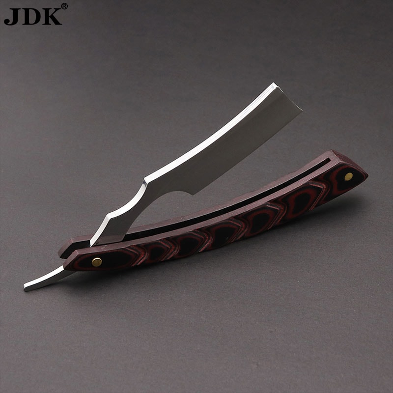 Cut-Throat Redwood Scales Single Blade Straight Razor R-CT02