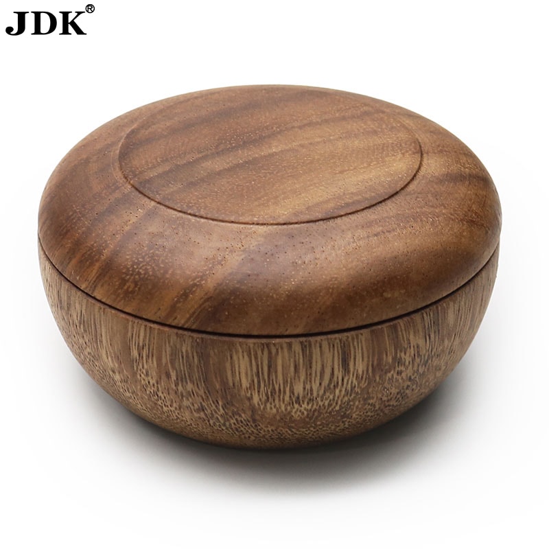 Walnut Wood Lather Bowl With Lid B-BWW-LID