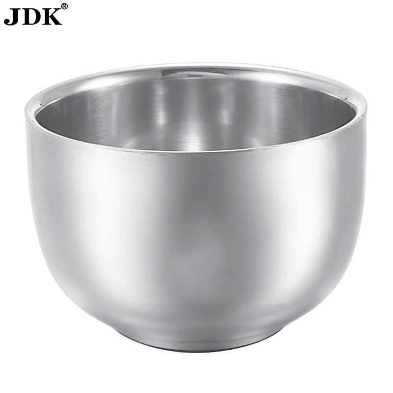 Double-walled Stainless Steel Bowl Two Sizes B-BSS2_GY
