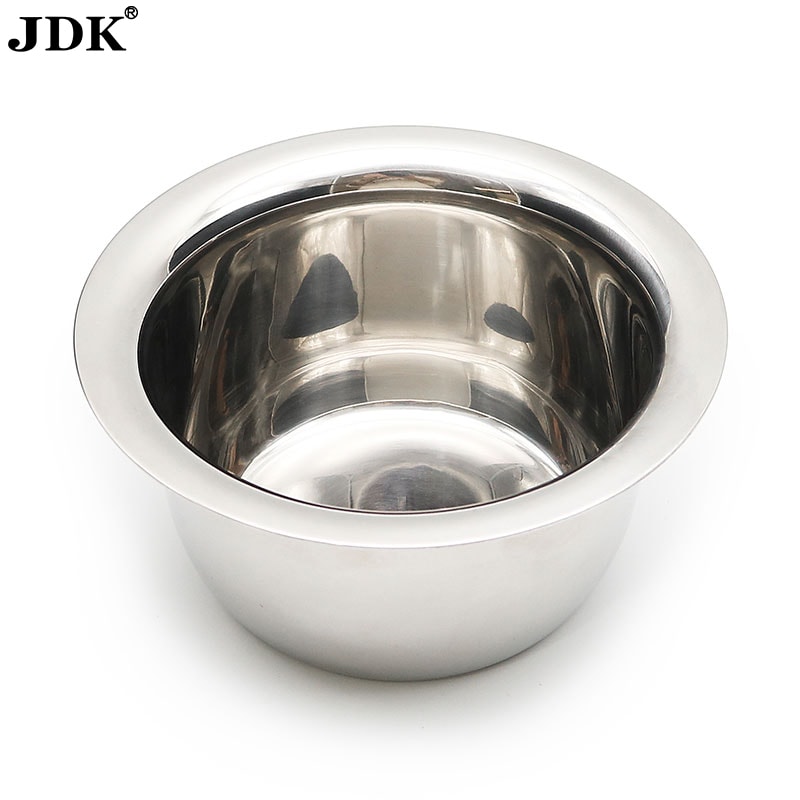 Thick Stainless Steel Lathering Bowl Two Sizes B-BSS_GY