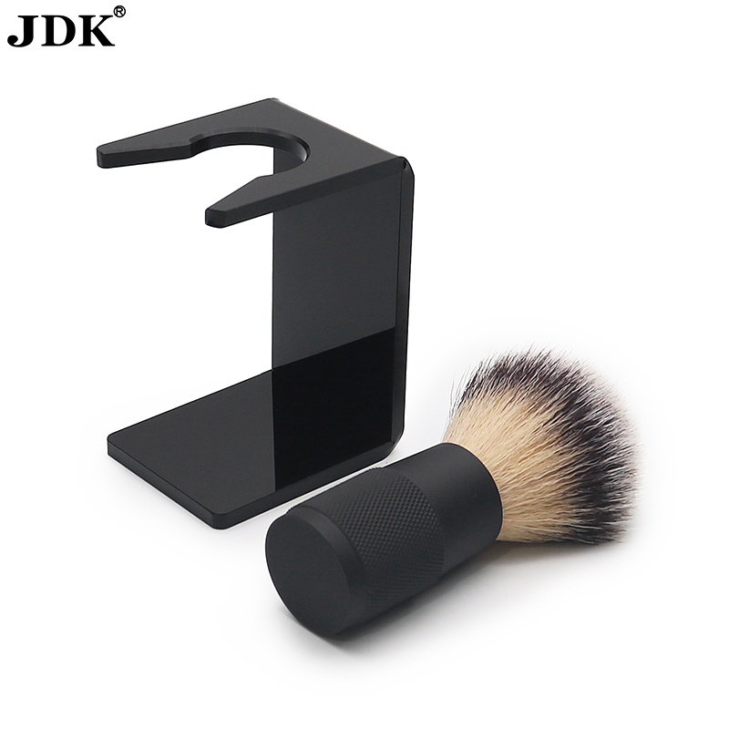 Sales Promotion! 2 Piece Shaving Set Alu-Alloy Handle Brush & Brush Stand